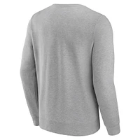 Sweat-shirt à enfiler Fanatics gris Boston University Arched Wordmark pour homme