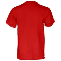 T-shirt unisexe bleu 84 rouge Boston Terriers 2025 Frozen Four