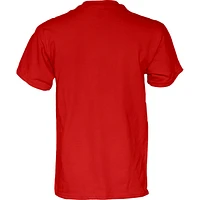Unisex Blue 84 Scarlet  Boston University Terriers 2025 Hockey East Women's Tournament Champions T-Shirt