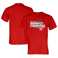 Unisex Blue 84  Scarlet Boston University 2025 Men's Beanpot Hockey Tournament Champions T-Shirt