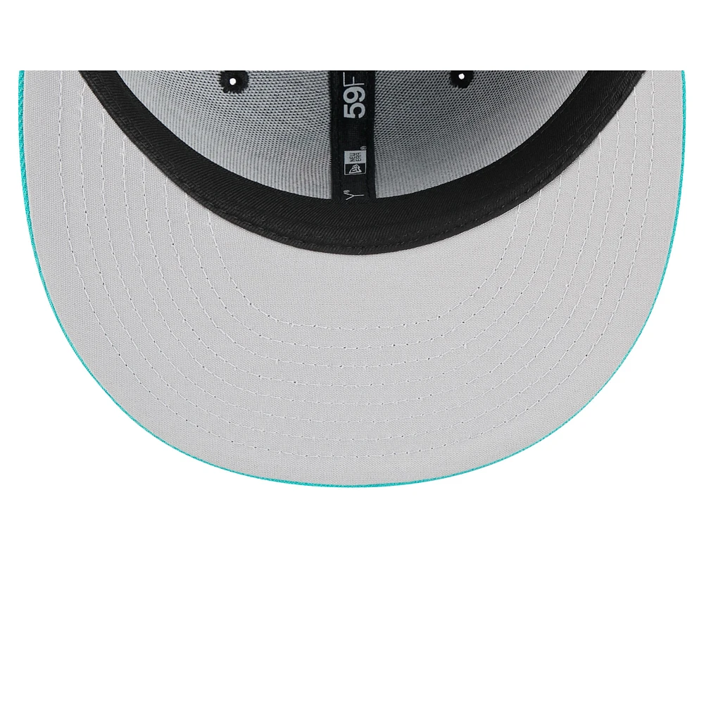 Casquette ajustée 59FIFTY noire pour homme New Era Bowie Baysox Theme Nights
