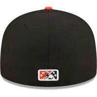 NWE BAYSOX BLACK ROAD MIB AUTHENTIC COLLECTION 59FIFTY HATMENHIC