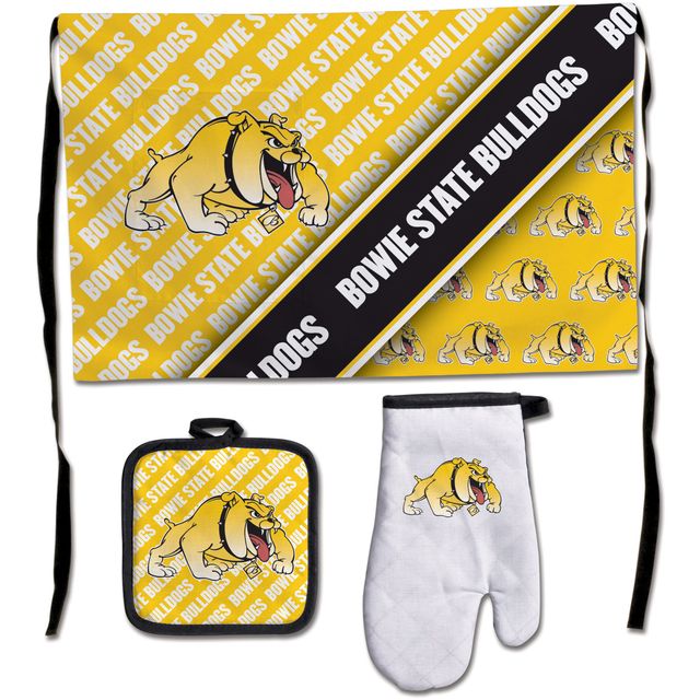 Ensemble de barbecue WinCraft Bowie State Bulldogs Premium