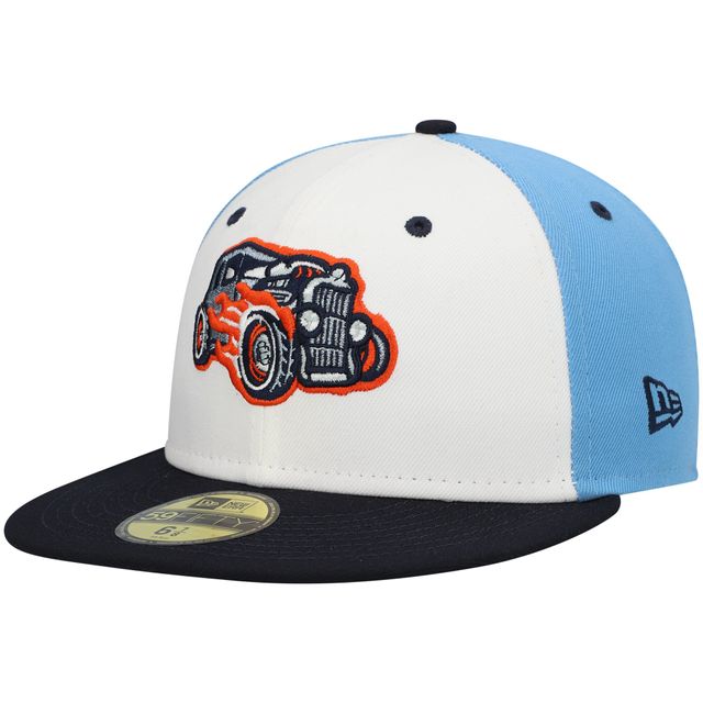 Casquette ajustée 59FIFTY Team Alternate White Bowling Green Hot Rods pour homme New Era