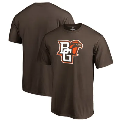 Bowling Green St. Falcons Fanatics Branded Primary Logo T-Shirt - Brown