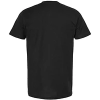 T-shirt à damier pour homme avec affiche de sport noir Bowman Gray Stadium Clash