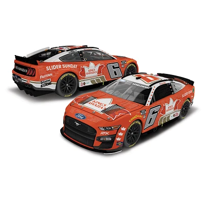 Action Racing Brad Keselowski 2023 #6 King's Hawaiian Tribute to Veterans 1:24 Elite Die-Cast Ford Mustang