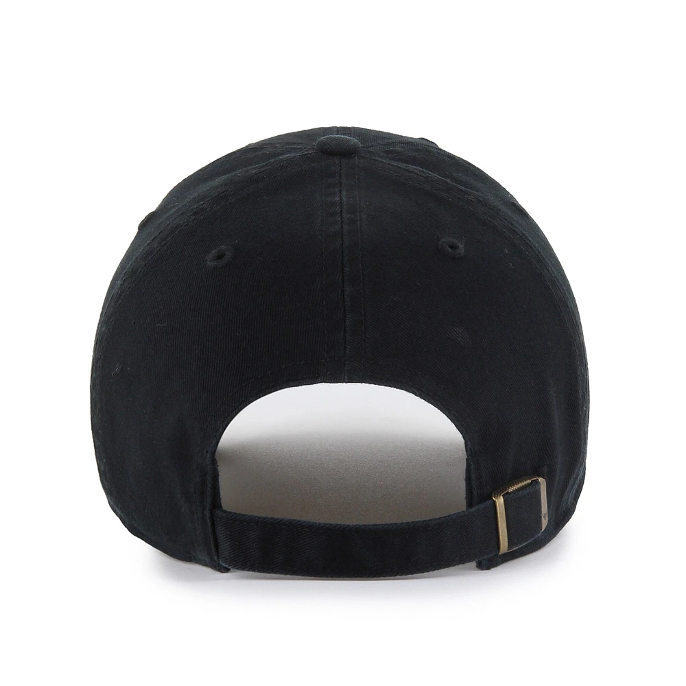 Men's '47  Black Brad Keselowski  Clean Up Adjustable Hat