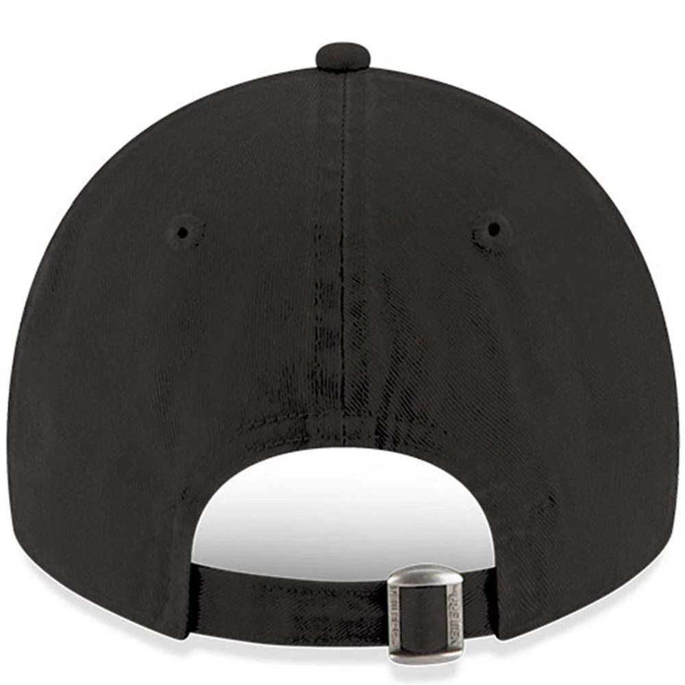Men's New Era  Black Brad Keselowski Castrol Edge Enzyme Washed 9TWENTY Adjustable Hat