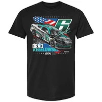 Men's RFK Racing Black Brad Keselowski BuildSubmarines.com Patriotic Car T-Shirt