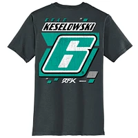 Men's RFK Racing  Charcoal Brad Keselowski #6 Lifestyle T-Shirt