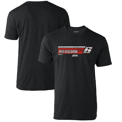 Men's RFK Racing Heather Charcoal Brad Keselowski Hot Lap T-Shirt