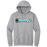Men's RFK Racing  Heather Gray Brad Keselowski BuildSubmarines.com Car Pullover Hoodie