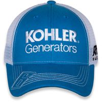 Men's RFK Racing Light Blue/White Brad Keselowski Kohler Adjustable Hat