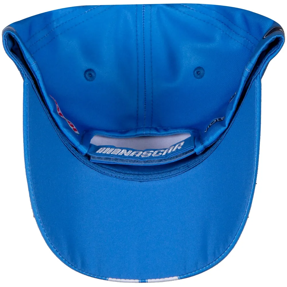 Casquette réglable pour homme RFK Racing bleu clair/blanc Brad Keselowski Uniform