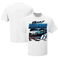 Men's RFK Racing White Brad Keselowski Kohler Wedge T-Shirt