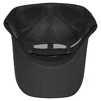 Casquette ajustable unisexe à damier noire Brad Keselowski BuildSubmarines.com Flame Trucker