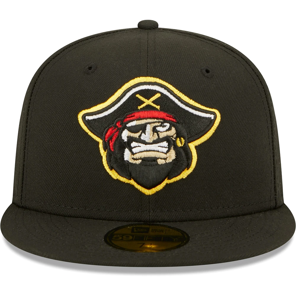 Casquette ajustée 59FIFTY Bradenton Marauders Authentic Collection pour homme New Era noire