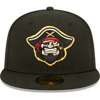 Casquette ajustée 59FIFTY Bradenton Marauders Authentic Collection pour homme New Era noire