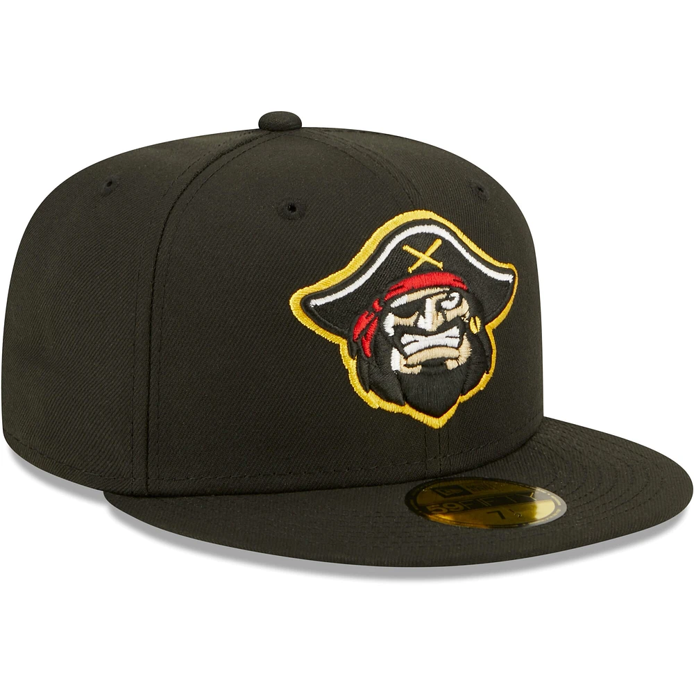 Casquette ajustée 59FIFTY Bradenton Marauders Authentic Collection pour homme New Era noire
