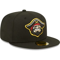 Casquette ajustée 59FIFTY Bradenton Marauders Authentic Collection pour homme New Era noire