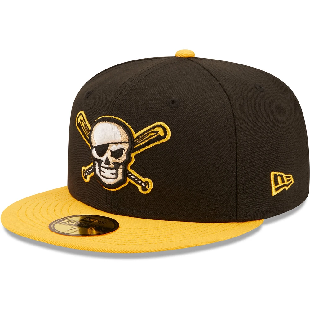 Casquette ajustée 59FIFTY Bradenton Marauders Authentic Collection pour homme New Era noire