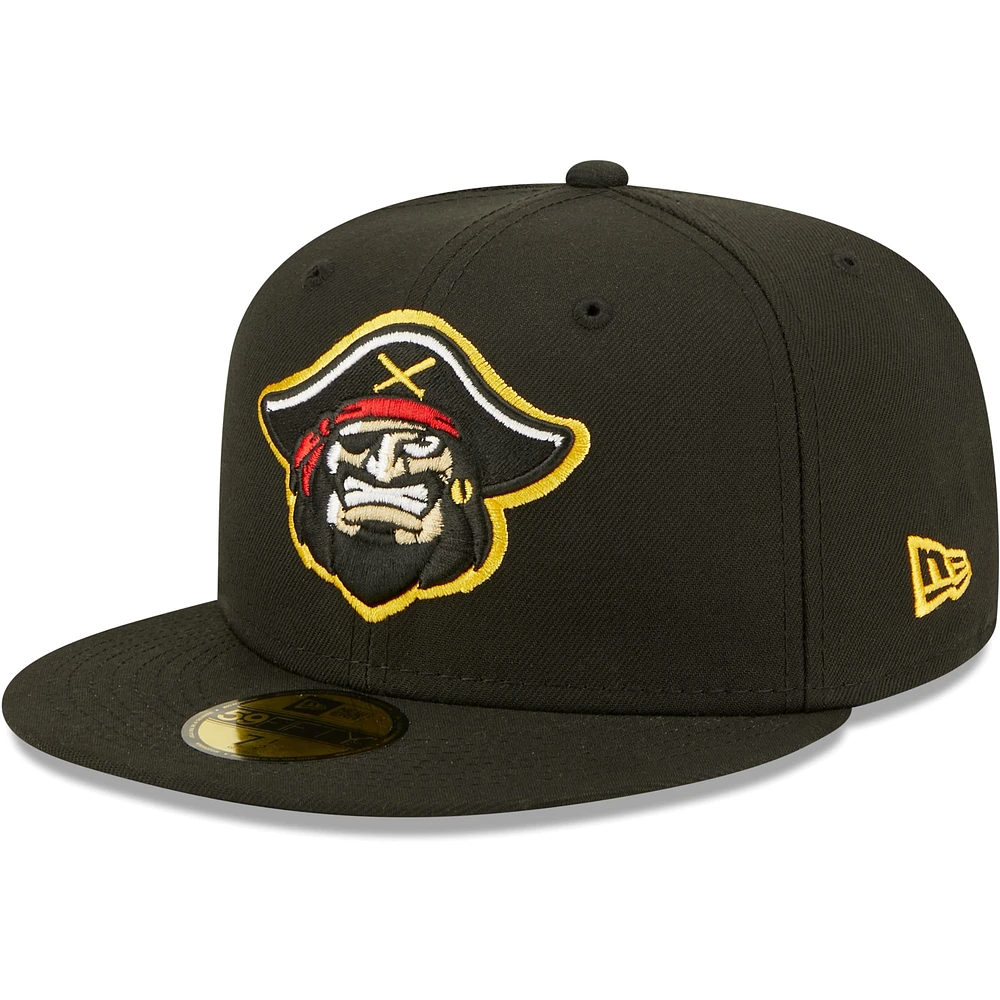 Casquette ajustée 59FIFTY Bradenton Marauders Authentic Collection pour homme New Era noire
