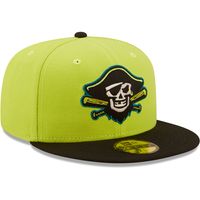 Men's New Era Green/Black Bradenton Barbanegras Copa De La Diversion 59FIFTY Fitted Hat