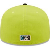 Men's New Era Green/Black Bradenton Barbanegras Copa De La Diversion 59FIFTY Fitted Hat