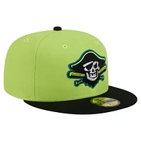Men's New Era Green Bradenton Marauders Copa de la Diversión 59FIFTY Fitted Hat