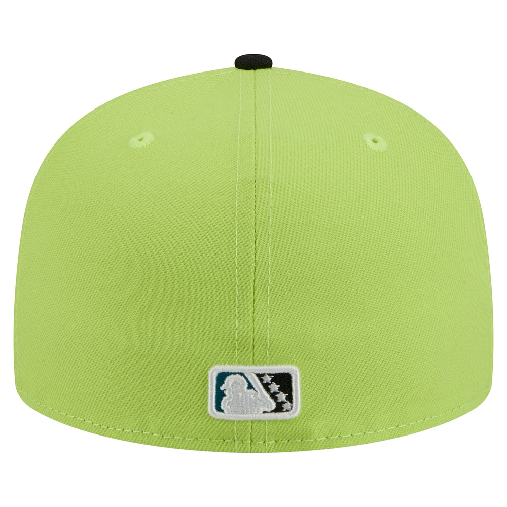 Men's New Era Green Bradenton Marauders Copa de la Diversión 59FIFTY Fitted Hat