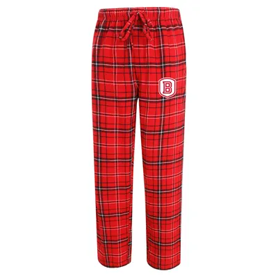 Bradley Braves Concepts Sport Ultimate Flannel Pants - Red/Black