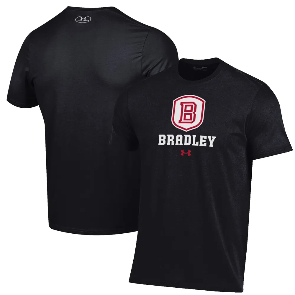 Lids Bradley Braves Under Armour Primary Performance T-Shirt