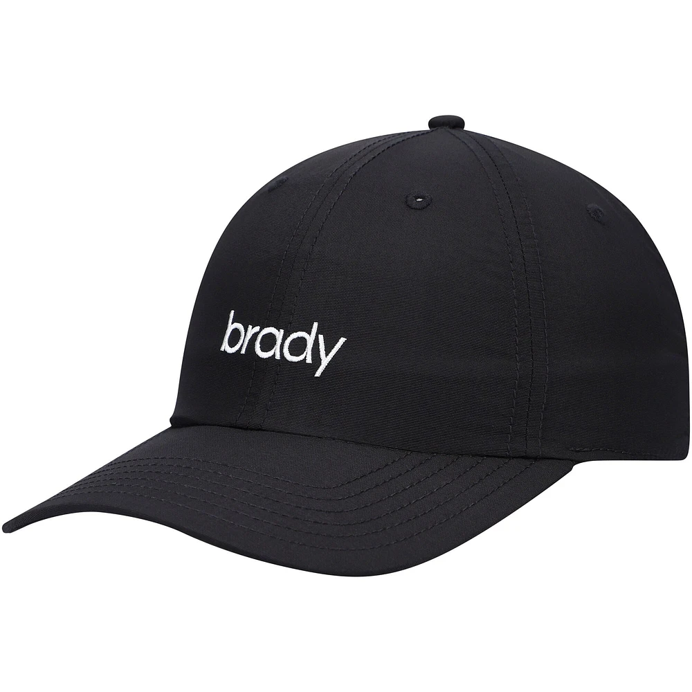 Chapeau papa réglable noir BRADY pour hommes