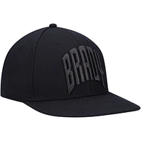 Chapeau ajusté noir BRADY pour hommes