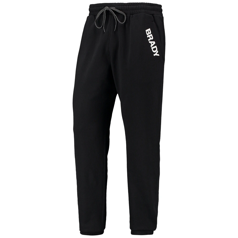 Pantalon en molleton noir BRADY Wordmark pour hommes