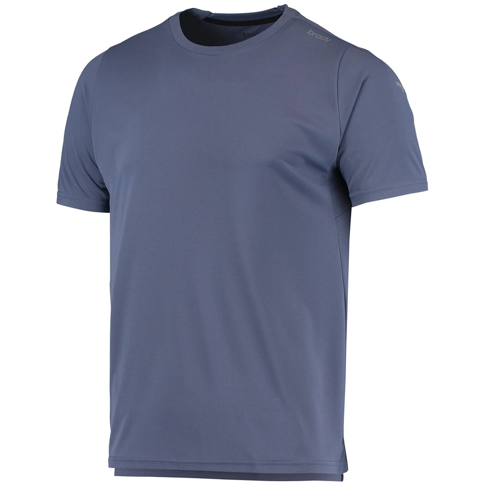 T-shirt BRADY Cool Touch Performance bleu pour hommes