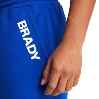 Brady - Short en polaire bleu Wordmark pour hommes