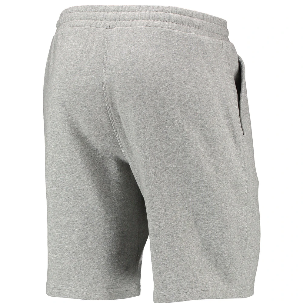 Short en polaire gris chiné BRADY pour hommes