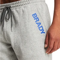 Short en polaire gris chiné BRADY pour hommes