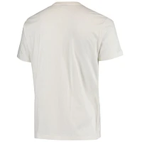 T-shirt universitaire blanc BRADY pour hommes