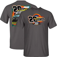 Men's Joe Gibbs Racing Team Collection  Charcoal Brandon Jones Menards Car T-Shirt