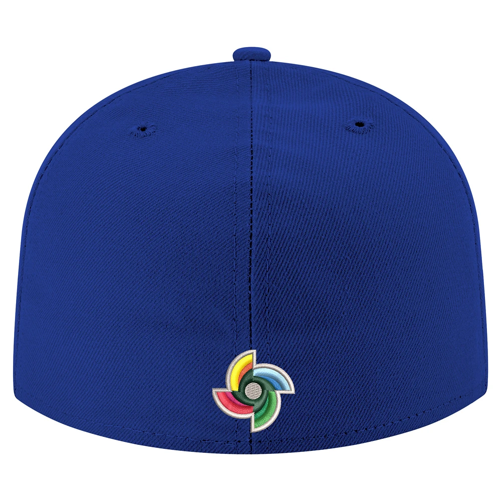 Men's New Era  Blue Brazil Baseball 2026 World Classic 59FIFTY Fitted Hat