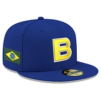 Men's New Era  Blue Brazil Baseball 2026 World Classic 59FIFTY Fitted Hat