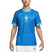 Men's Nike  Blue Brazil National Team 2024 Away Stadium Replica Jersey