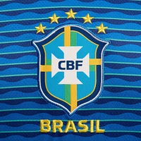 Men's Nike  Blue Brazil National Team 2024 Away Stadium Replica Jersey