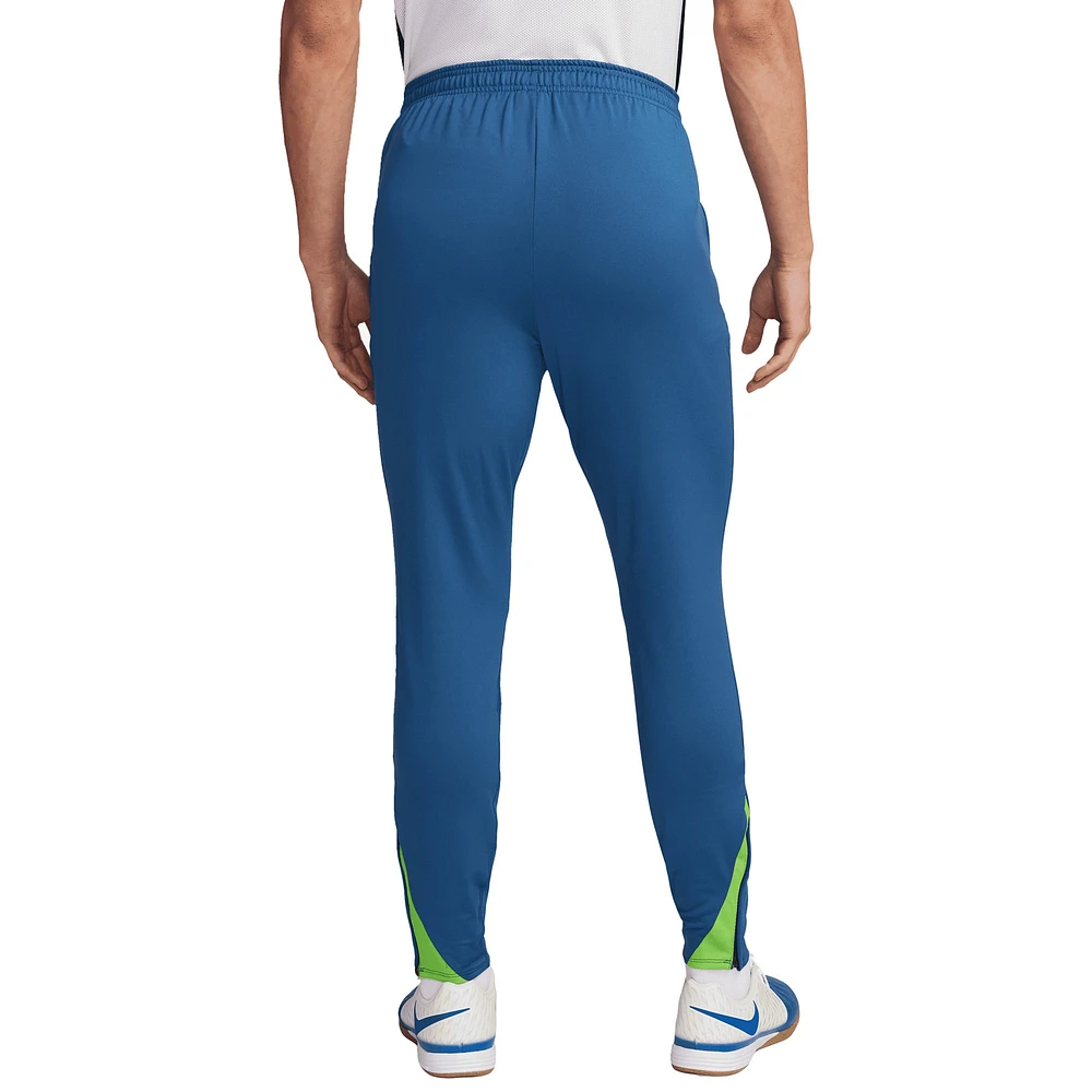 Men's Nike  Blue Brazil National Team 2024 Strike Performance Pants