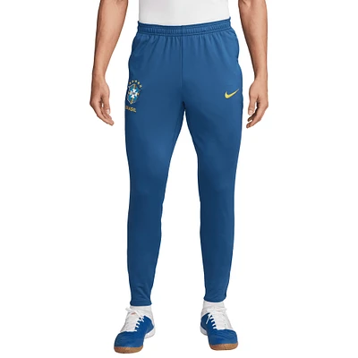 Pantalon Nike Bleu Brésil National Team 2024 Strike Performance pour homme