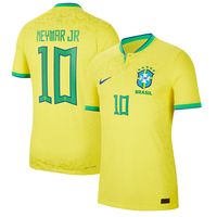 NIKE BRAZIL 2018 AWAY AUTHENTIC NEYMAR JR JERSEY - Soccer Plus