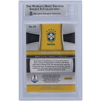 Neymar Jr. Brazil National Team Autographed 2018 Panini Prizm World Cup Russia #25 BAS Authenticated Card